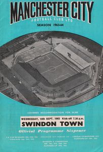 Manchester City v Swindon Town 1963/64